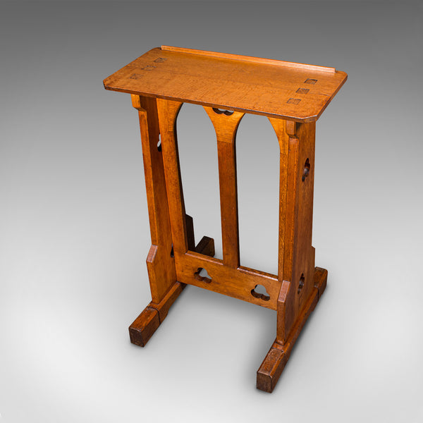 Antique Lectern, English, Oak, Oratory Stand, Ecclesiastical, Victorian, C.1900