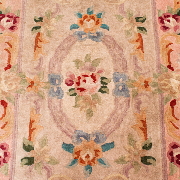 Vintage Hallway Rug, Oriental, Decorative Carpet, Late 20th Century, Circa 1970