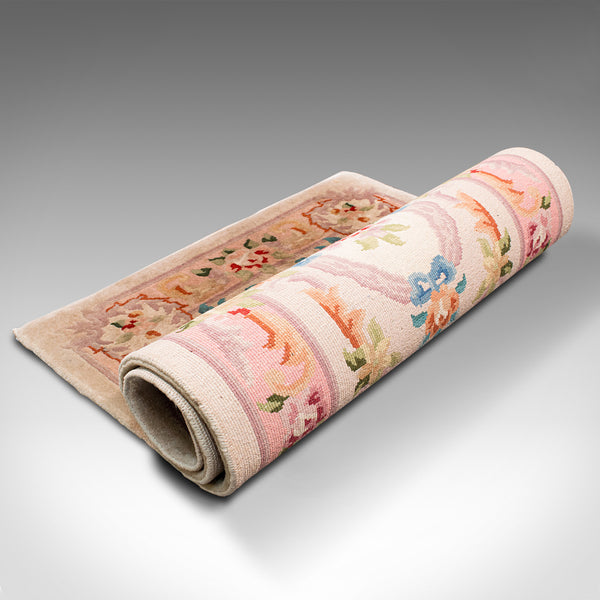 Vintage Hallway Rug, Oriental, Decorative Carpet, Late 20th Century, Circa 1970