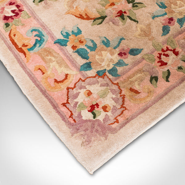 Vintage Hallway Rug, Oriental, Decorative Carpet, Late 20th Century, Circa 1970