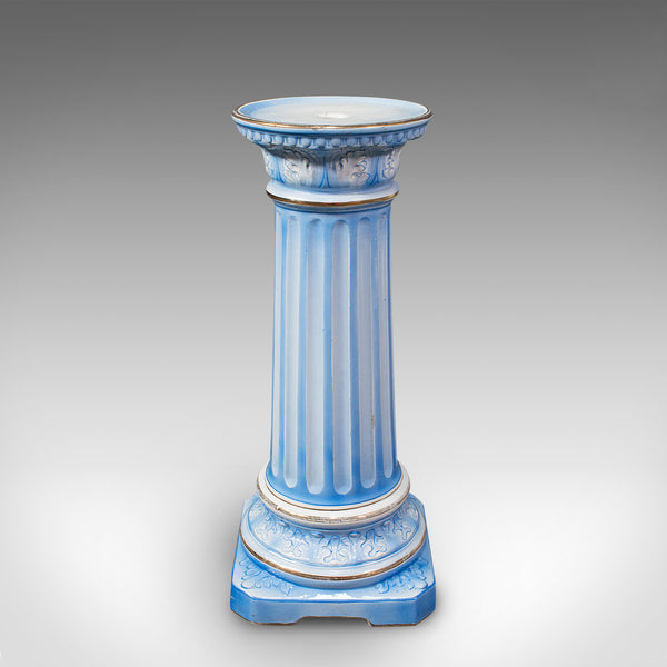 Antique Jardiniere On Stand, English, Ceramic, Decorative Planter, Victorian