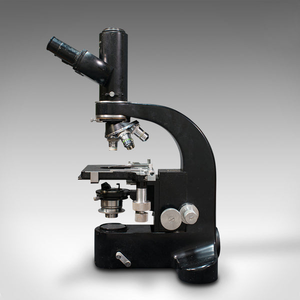Vintage Ernst Leitz Microscope, German, Dialux, Scientific Instrument, C.1960