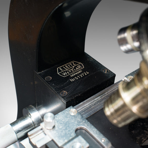 Vintage Ernst Leitz Microscope, German, Dialux, Scientific Instrument, C.1960