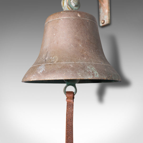 Vintage Master Ship's Bell, English, Bronze, Maritime, Nautical Interest, C.1930