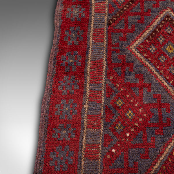 Vintage Meshwani Runner, Caucasian, Woven, Hallway Rug, Hall Carpet, Circa 1960