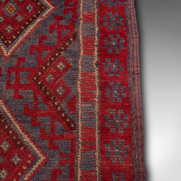 Vintage Meshwani Runner, Caucasian, Woven, Hallway Rug, Hall Carpet, Circa 1960