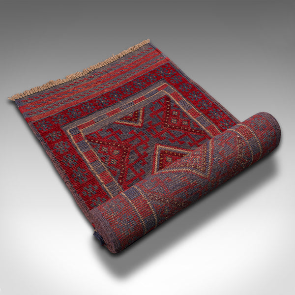 Vintage Meshwani Runner, Caucasian, Woven, Hallway Rug, Hall Carpet, Circa 1960