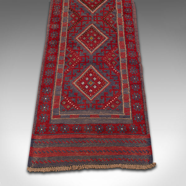 Vintage Meshwani Runner, Caucasian, Woven, Hallway Rug, Hall Carpet, Circa 1960