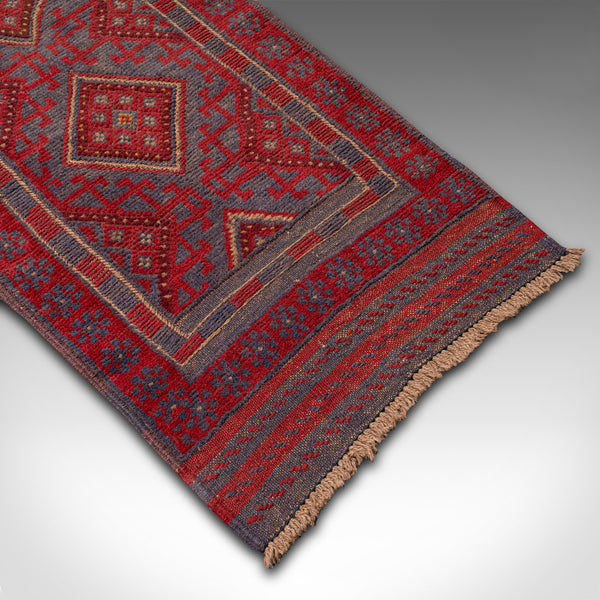 Vintage Meshwani Runner, Caucasian, Woven, Hallway Rug, Hall Carpet, Circa 1960