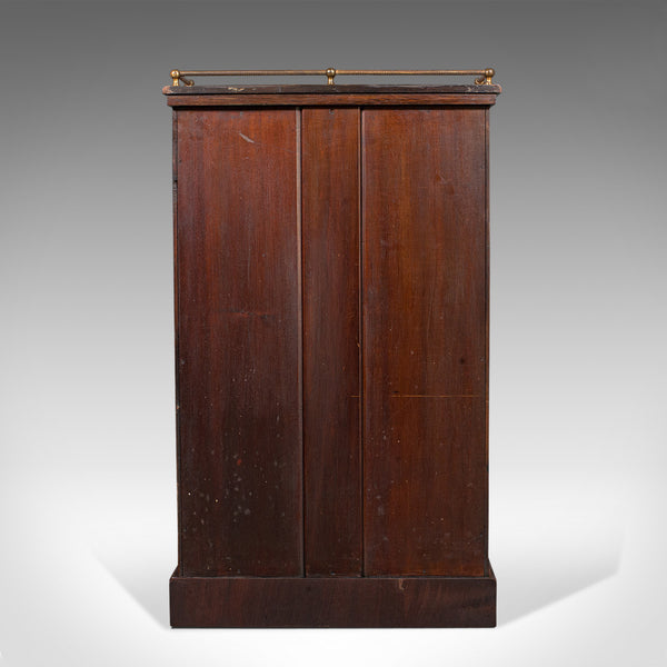 Antique Music Cabinet, English, Rosewood, Display Case, Victorian, Circa 1900