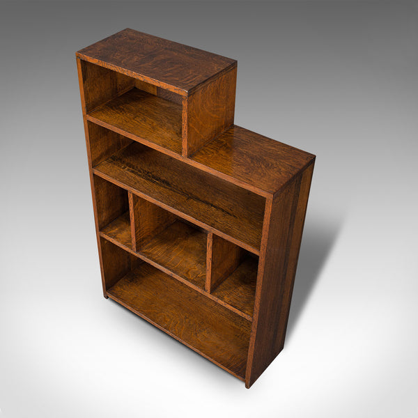 Large Pair Of Antique Bookshelves, English, Oak, Bookcase, Cabinet, Edwardian