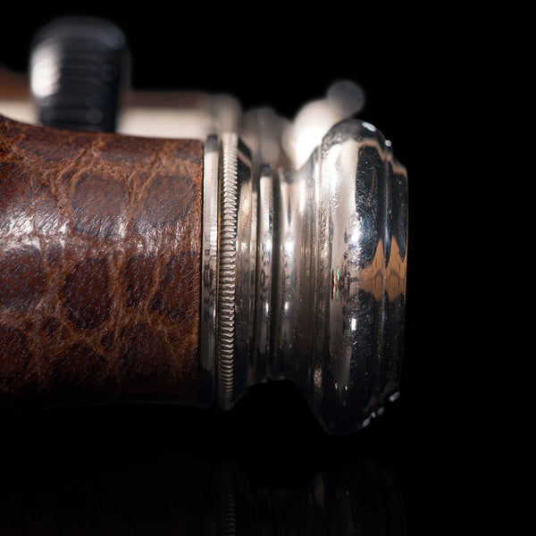 Pair of Antique Opera Glasses, English, Leather, Theatre Binocular, Edwardian