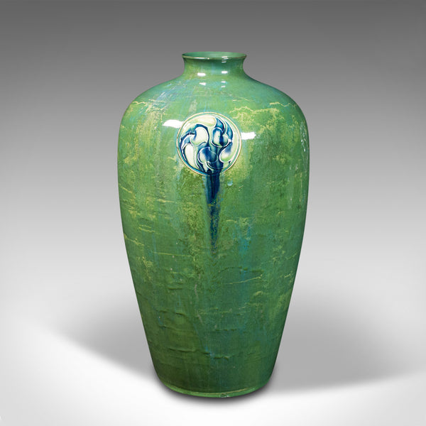 Antique Flaminian Vase, Art Nouveau, Moorcroft, Liberty, London, Edwardian, 1910