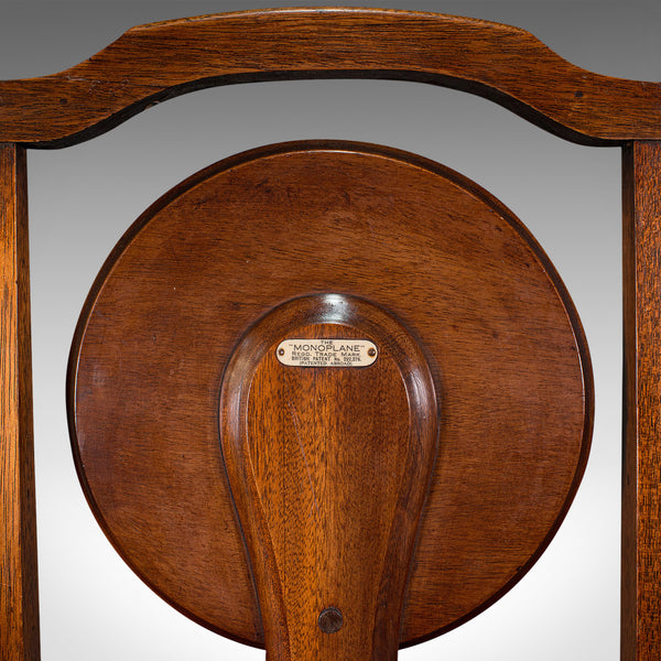 Antique Monoplane Folding Cake Stand, Mahogany, Afternoon Tea, Table, Edwardian
