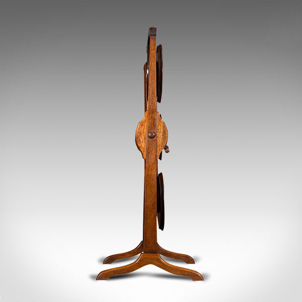 Antique Monoplane Folding Cake Stand, Mahogany, Afternoon Tea, Table, Edwardian