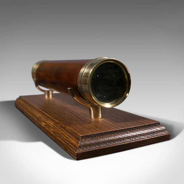 Antique 3 Draw Telescope, English, Terrestrial, Astronomical, Victorian, C.1880