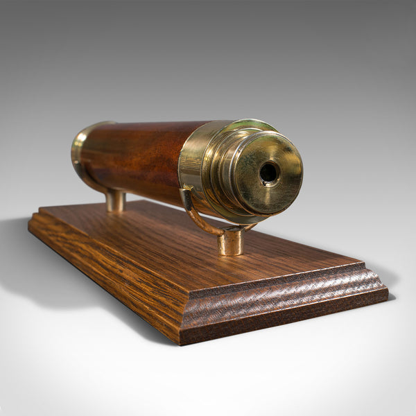 Antique 3 Draw Telescope, English, Terrestrial, Astronomical, Victorian, C.1880