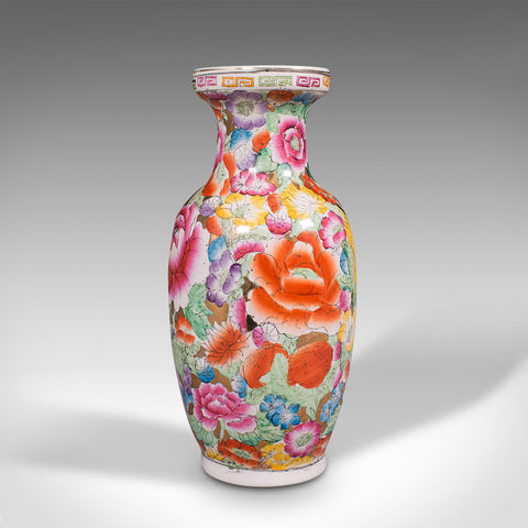 Small Vintage Display Vase, Chinese, Posy, Baluster Urn, Mid 20th Century, 1950