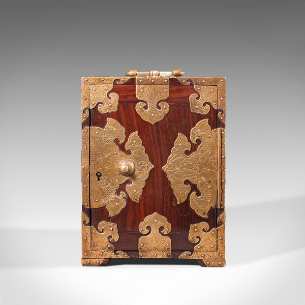 Antique Collector's Box, Chinese, Rosewood, Decorative Specimen Case, Circa 1920