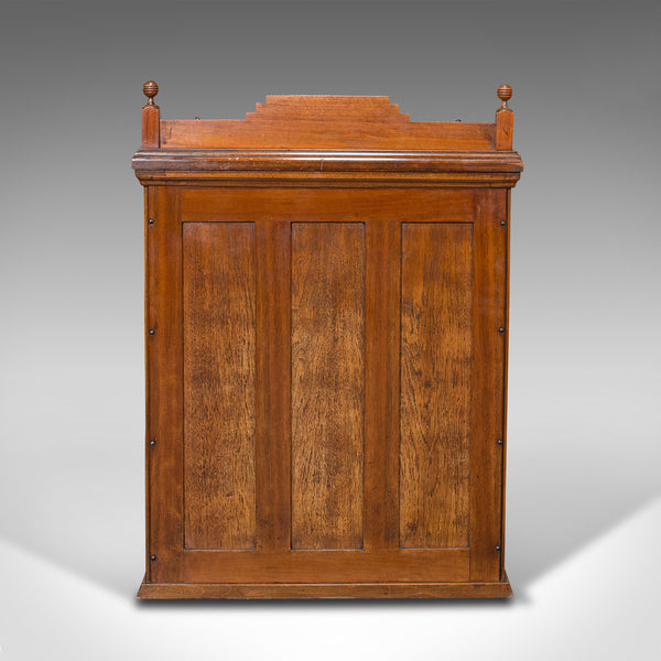 Antique Sewing Machine Cabinet, English, Walnut, Machinist Console, Circa 1920