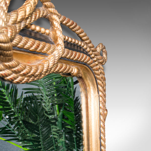 Very Large Antique Wall Mirror, English, Gilt, Overmantel, Dressing, Regency