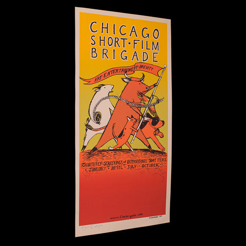 Decorative Screenprint Poster, American, Art Print, Artist Signed, Film, C.21st