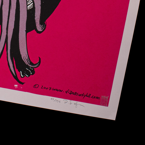 Decorative Art Screenprint, The Melvins, American, Rock Concert Poster, Signed