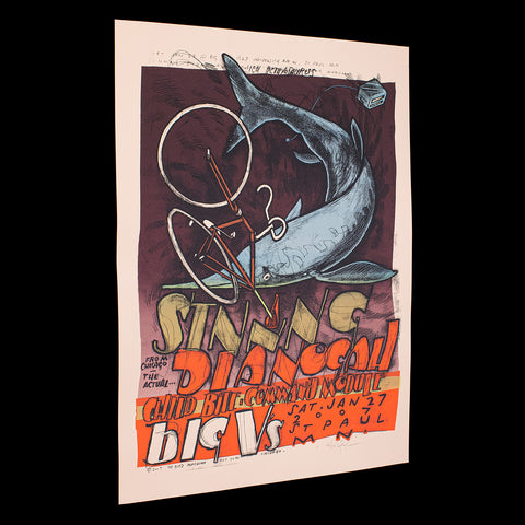 Decorative Art Screenprint, American, Concert Poster, Display, Artist Signed