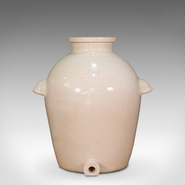 Large Vintage Storage Pot, English, Ceramic, Decorative, Hall, Umbrella Stand