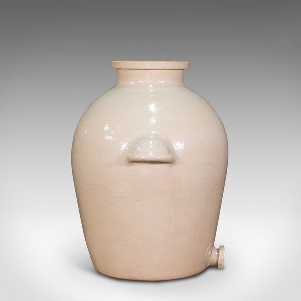 Large Vintage Storage Pot, English, Ceramic, Decorative, Hall, Umbrella Stand