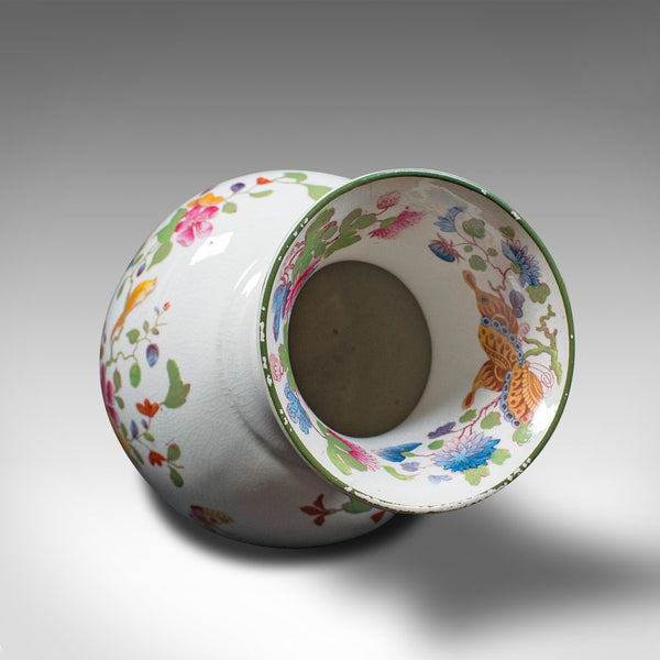 Antique Baluster Posy Vase, English, Ceramic, Decorative, Flower Urn, Circa 1920