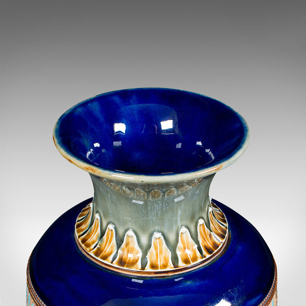 Antique Decorative Vase, English, Ceramic, Display, Art Nouveau, Edwardian, 1910