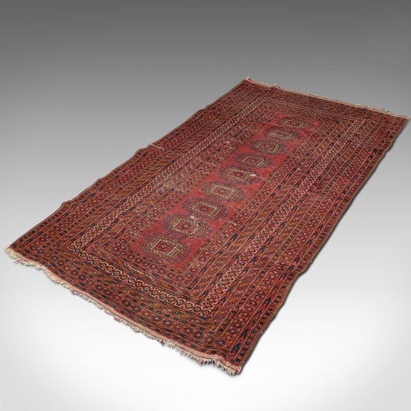 Antique Turkoman Rug, Middle Eastern, Woven Dozar, Decorative Carpet, Circa 1920