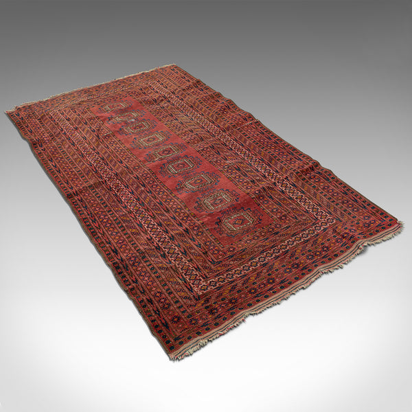 Antique Turkoman Rug, Middle Eastern, Woven Dozar, Decorative Carpet, Circa 1920