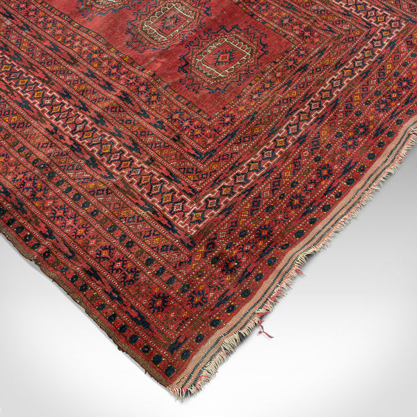 Antique Turkoman Rug, Middle Eastern, Woven Dozar, Decorative Carpet, Circa 1920