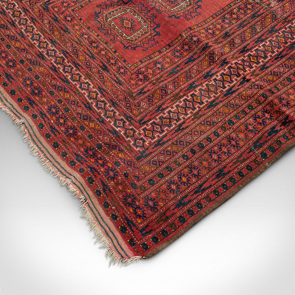 Antique Turkoman Rug, Middle Eastern, Woven Dozar, Decorative Carpet, Circa 1920