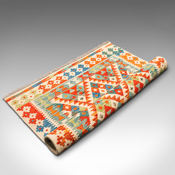 Small Vintage Rug, Decorative, Hall, Lounge Carpet, C20th