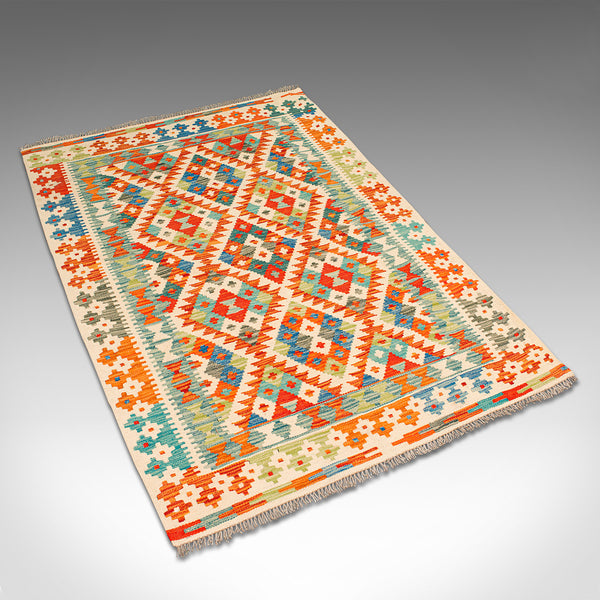 Small Vintage Rug, Decorative, Hall, Lounge Carpet, C20th