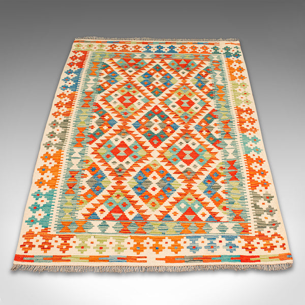 Small Vintage Rug, Decorative, Hall, Lounge Carpet, C20th