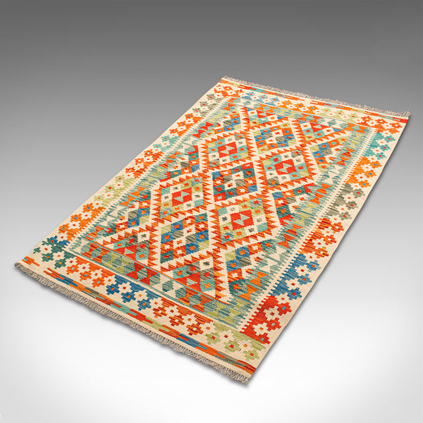 Small Vintage Rug, Decorative, Hall, Lounge Carpet, C20th
