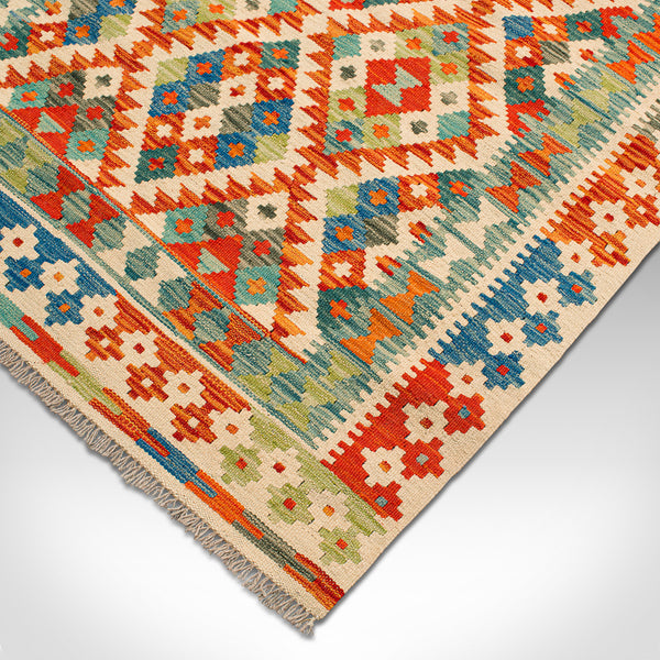 Small Vintage Rug, Decorative, Hall, Lounge Carpet, C20th