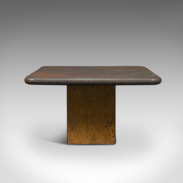 Vintage Designer Coffee Table, Dutch, Brutalist, Art, Tableaux, Paul Kingma