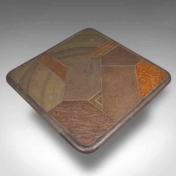 Vintage Designer Coffee Table, Dutch, Brutalist, Art, Tableaux, Paul Kingma