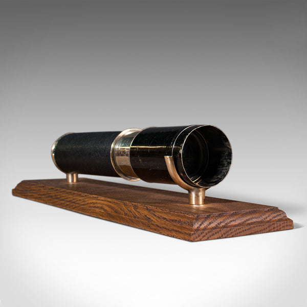 Antique Three Draw Telescope, English, Brass, Terrestrial, Ross, Edwardian, 1910