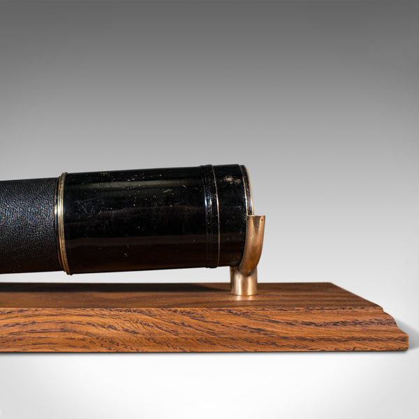 Antique Three Draw Telescope, English, Brass, Terrestrial, Ross, Edwardian, 1910