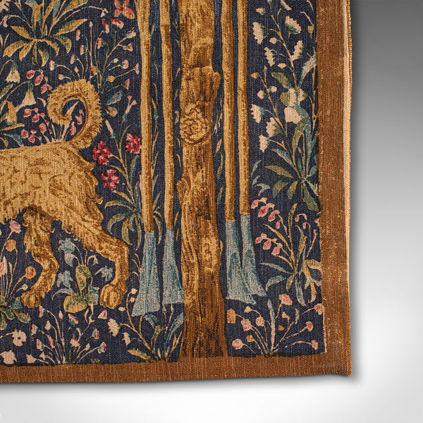 Large Antique Decorative Tapestry, French, Needlepoint, Wall Covering, Edwardian