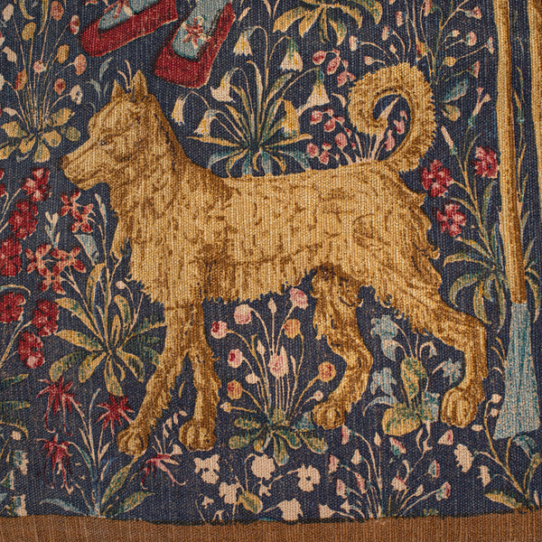 Large Antique Decorative Tapestry, French, Needlepoint, Wall Covering, Edwardian