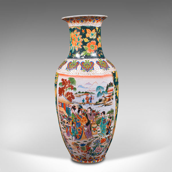 Vintage Flower Vase, Chinese, Art Deco, Display, Urn, Mid 20th Century, C.1940