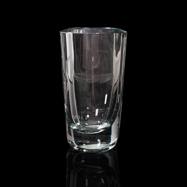 Vintage Decorative Flower Vase, Swedish, Art Glass, Mid 20th Century, Circa 1960