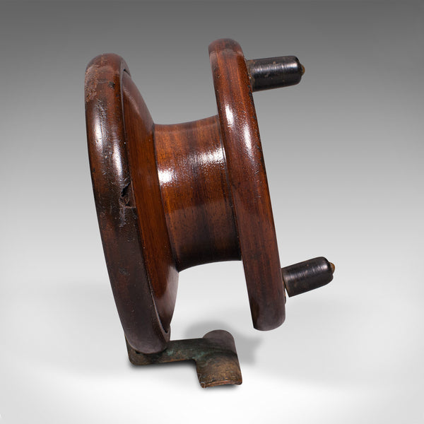 Antique Starback Fishing Reel, English, Decorative, Angling, Edwardian, C.1910